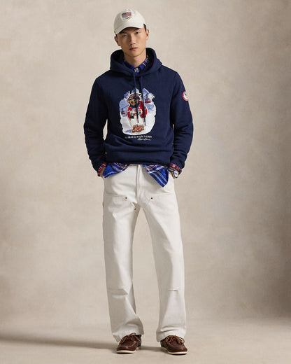 Sudadera con capucha del Polo Bear del equipo masculino de EE. UU.