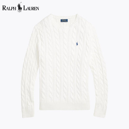 Men's Cable-Knit Cotton Jumper
