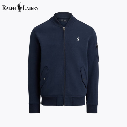 Chaqueta bomber de doble punto para hombre