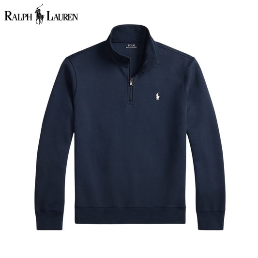 Jersey de doble punto con cuello alto para hombre