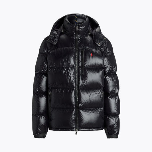Chaqueta de plumas Gorham brillante para hombre