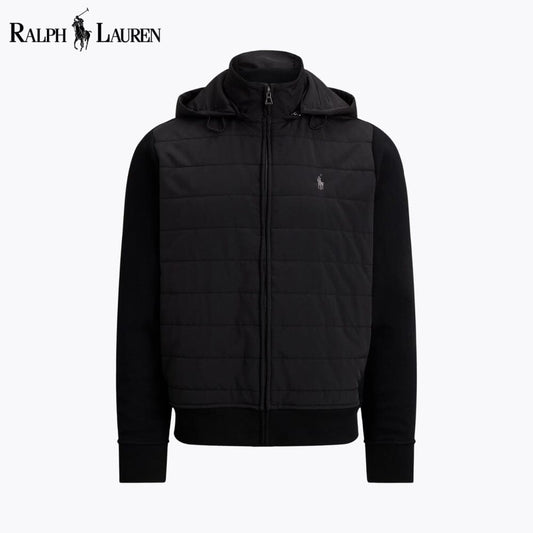 Chaqueta híbrida con capucha para hombre