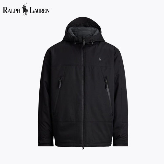 Chaqueta con capucha aislada para hombre