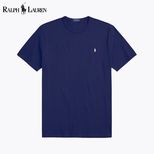 Camiseta de cuello redondo de punto para hombre