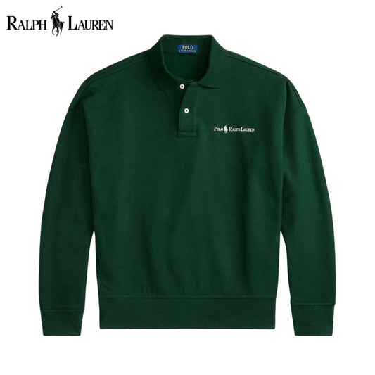 Sudadera de hombre con cuello y logo