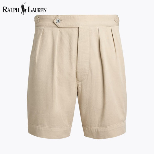 Men's Relaxed Fit Pleated Twill Short